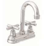 MEZCLADORA DICA P/LAVABO 4? CROMO T/BAR  ECO.