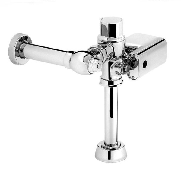 FLUXOMETRO HELVEX P/W.C DE SENSOR BATERIAS SPUD 38MM 4.8 LPD CROMO