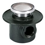 COLADERA HELVEX P/PISO REDONDA P/INSERTO CERAMICO 1 BOCA