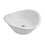 LAVABO HELVEX CASSINI DE SOBREPONER S/REBOSADERO BLANCO