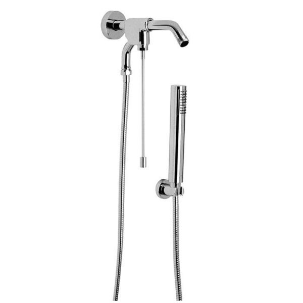 REGADERA HELVEX MANUAL O CHORRO FIJO FUTURA II C/DESVIADOR CROMO DESC.