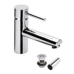 MONOMANDO PROYECTA P/LAVABO SPACIO C/CONTRA DE REJILLA CROMO ECO.
