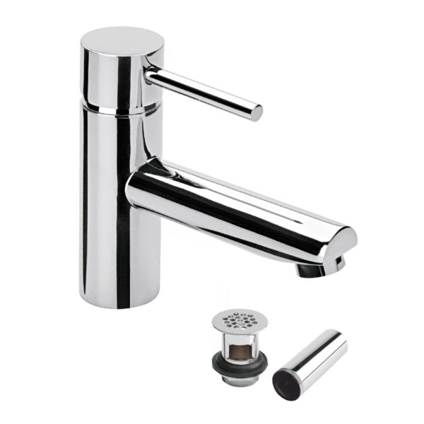 MONOMANDO PROYECTA P/LAVABO SPACIO C/CONTRA DE REJILLA CROMO ECO.