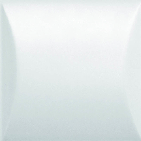 MOSAICO TILES 15X15 BENT BLANCO MATE C/RELIEVE