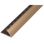 UNIPERFIL ALUMINIO TILES 12MM X 2.5M EUROCANTO COBRE MATE