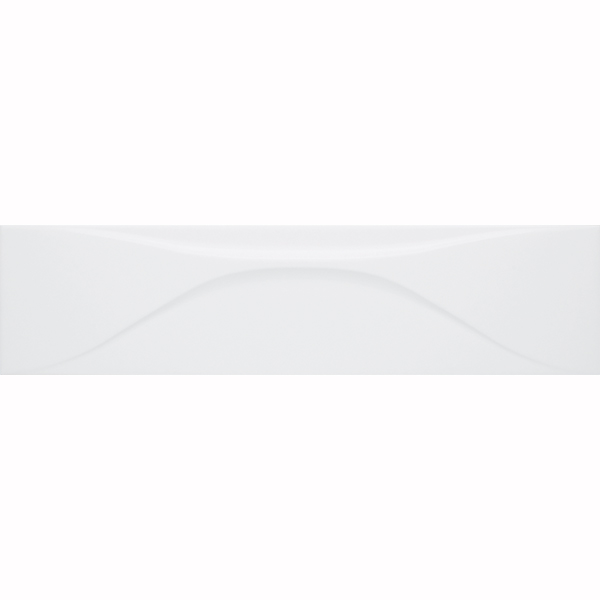 MOSAICO TILES 10X40 ONA BLANCO MATE C/RELIEVE