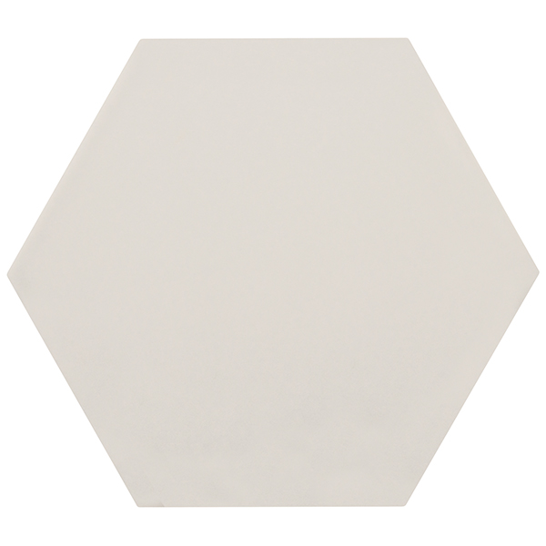 MOSAICO TILES 15X17 HEXAGONO LISO PERLA MATE