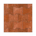 LOSETA LAMOSA 44X44 BOSTON ADOQUIN BARRO [1.92 M2] CAJA