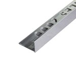 PERFIL L ALUMINIO TILES 12MM X 2.5M PLATA BRILLO