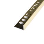 PERFIL L ALUMINIO TILES 12MM X 2.5M ORO BRILLO