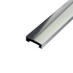 LISTELO XL ALUMINIO TILES 25MM X 2.5M PLATA BRILLO
