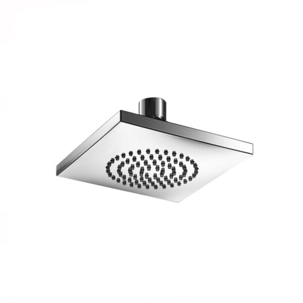 REGADERA URREA S/BRAZO Y CHAPETON CUADRADA 12 CM CROMO