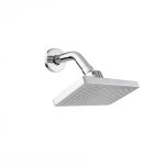 REGADERA URREA C/BRAZO Y CHAPETON RECTANGULAR CROMO