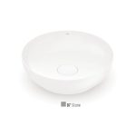 LAVABO CELITE REDONDO DESIGN D5 STONE 1380990077300
