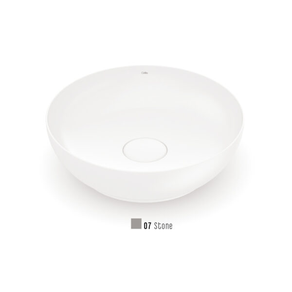 LAVABO CELITE REDONDO DESIGN D5 STONE 1380990077300