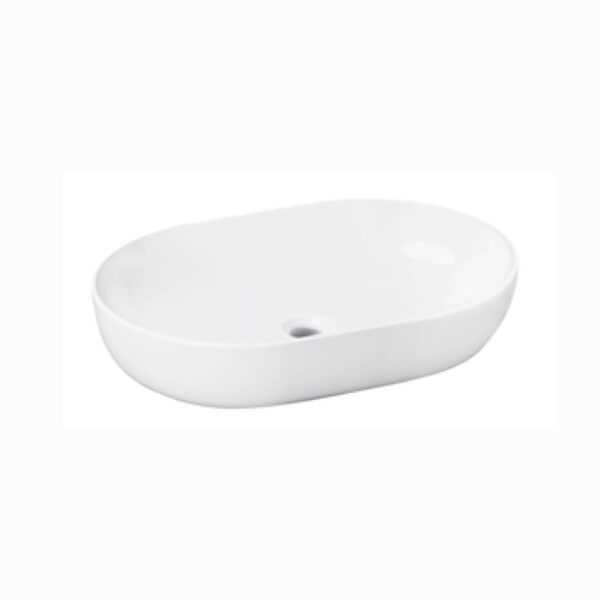 LAVABO HELVEX NARI DE SOBREPONER S/REBOSADERO BLANCO