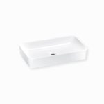 LAVABO HELVEX ALASKA DE SOBREPONER S/REBOSADERO BLANCO