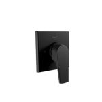 MONOMANDO PROYECTA P/REGADERA QUADRATTA SENCILLO EBANO