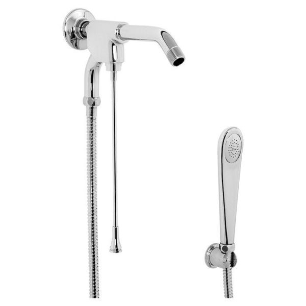 REGADERA HELVEX MANUAL O CHORRO FIJO FUTURA C/DESVIADOR CROMO