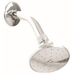 REGADERA URREA C/BRAZO Y CHAPETON REDONDA CROMO